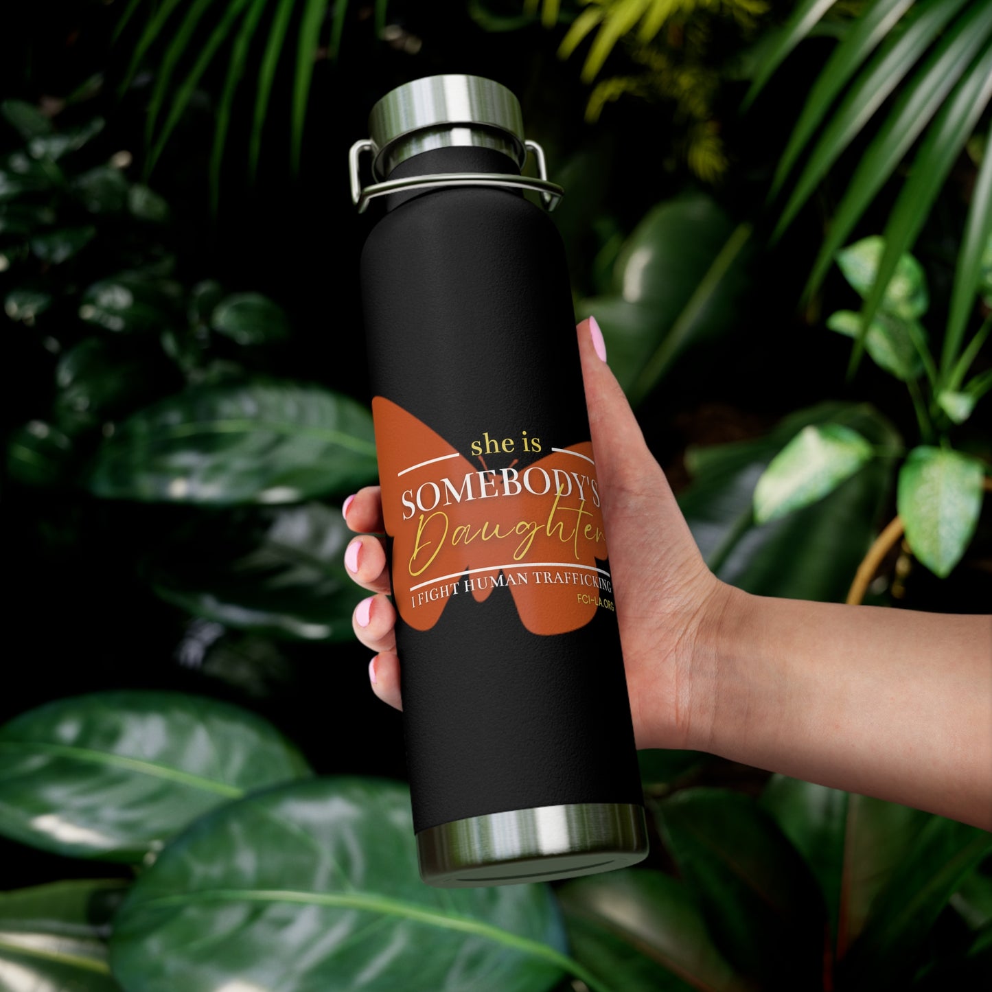 Copper Vacuum Insulated Bottle, 22oz
