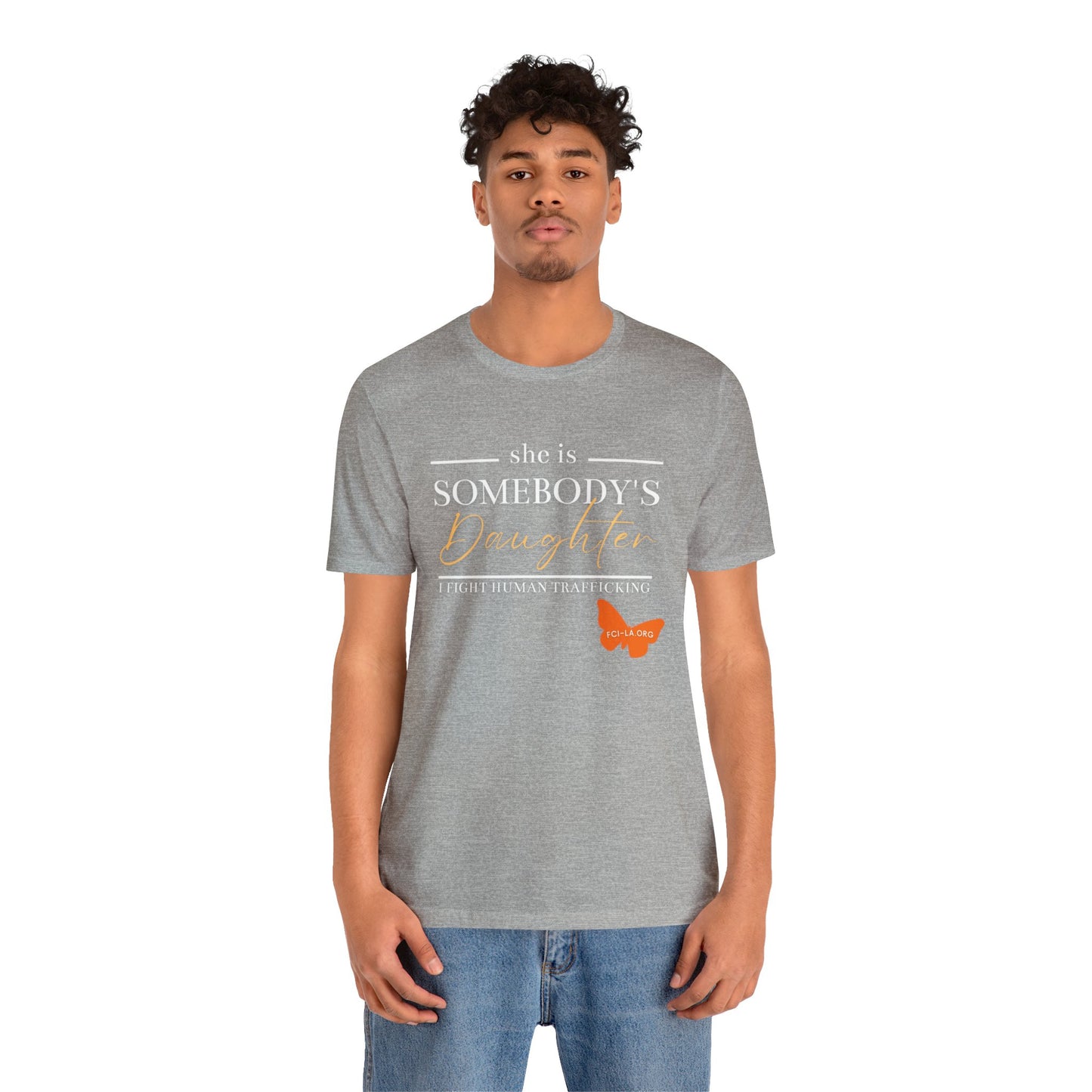 Unisex Jersey Short Sleeve Tee - Somebody's Daughter
