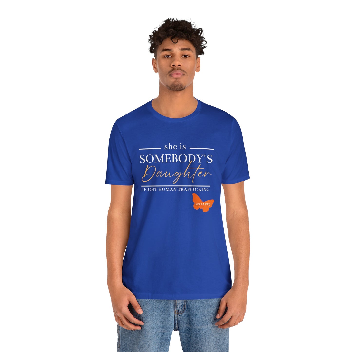 Unisex Jersey Short Sleeve Tee - Somebody's Daughter