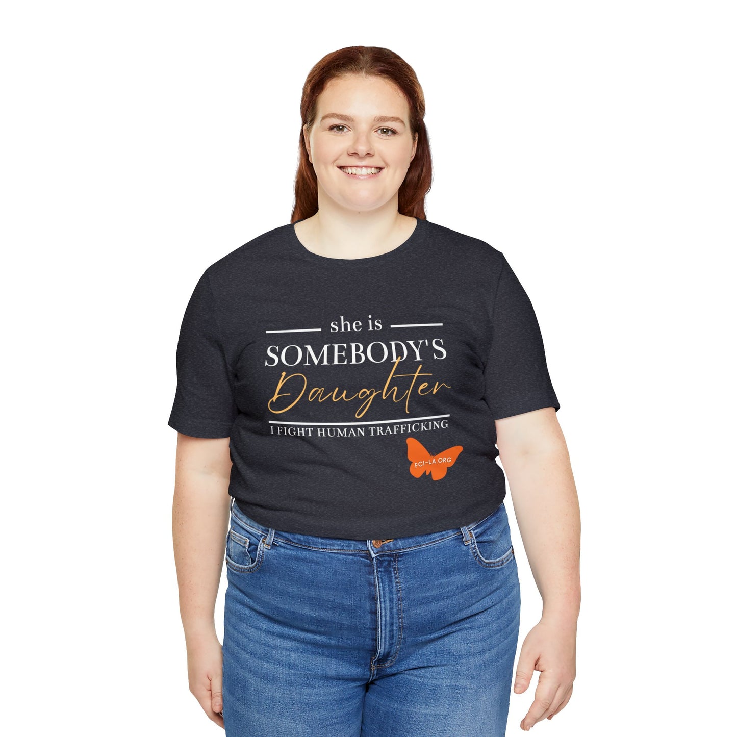 Unisex Jersey Short Sleeve Tee - Somebody's Daughter