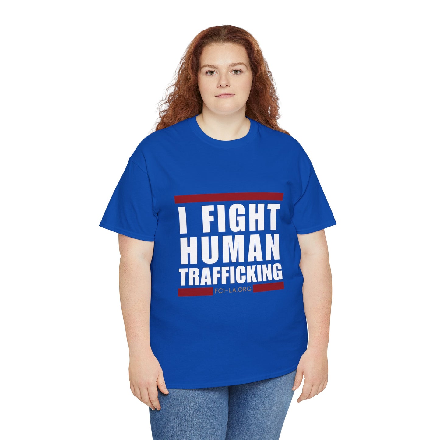 Unisex Heavy Cotton Tee (blue)