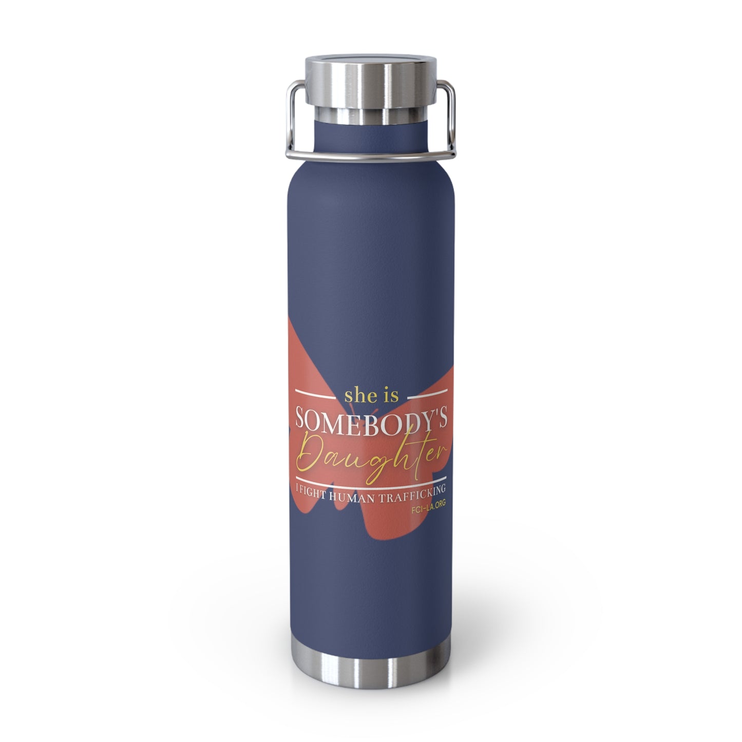 Copper Vacuum Insulated Bottle, 22oz