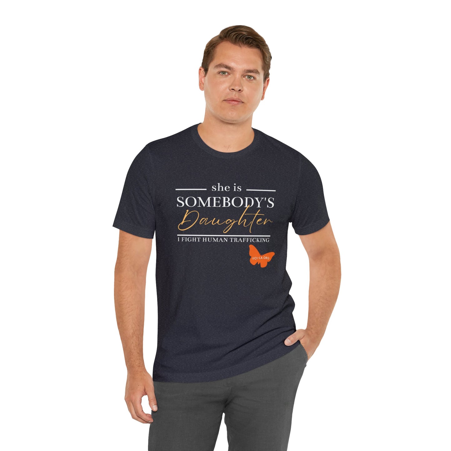 Unisex Jersey Short Sleeve Tee - Somebody's Daughter