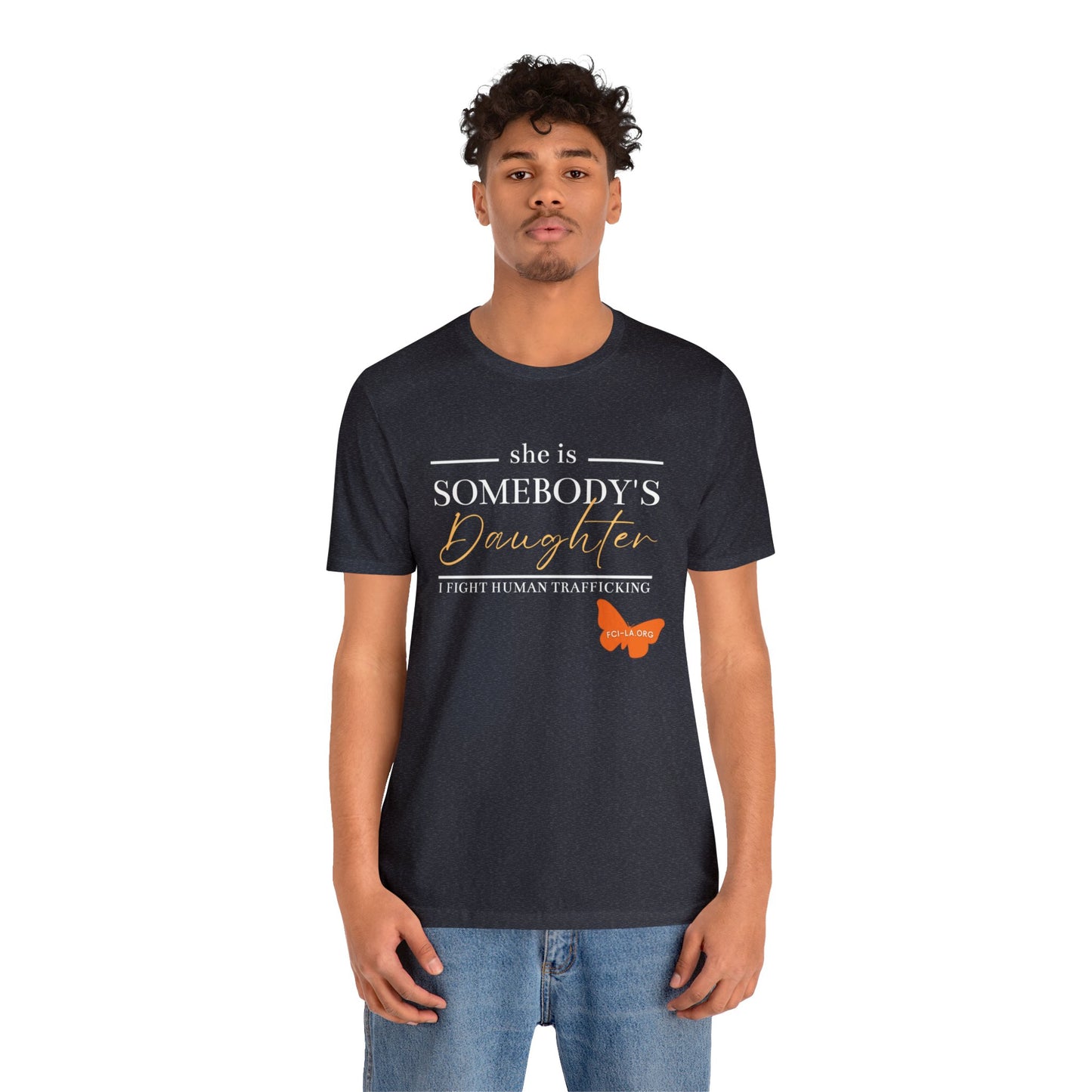 Unisex Jersey Short Sleeve Tee - Somebody's Daughter