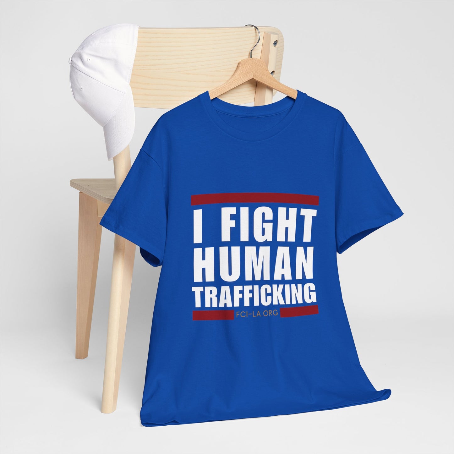 Unisex Heavy Cotton Tee (blue)