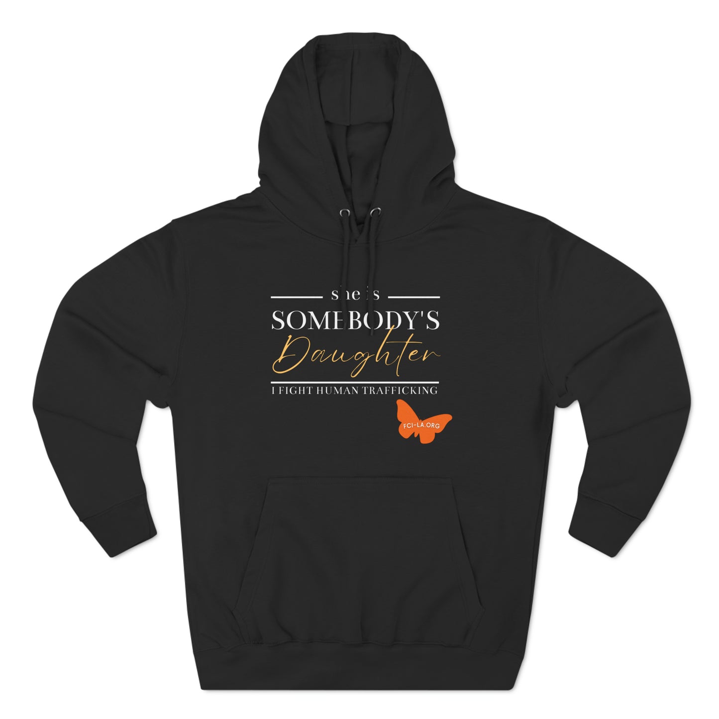 Unisex Premium Pullover Hoodie - Somebody's Daughter