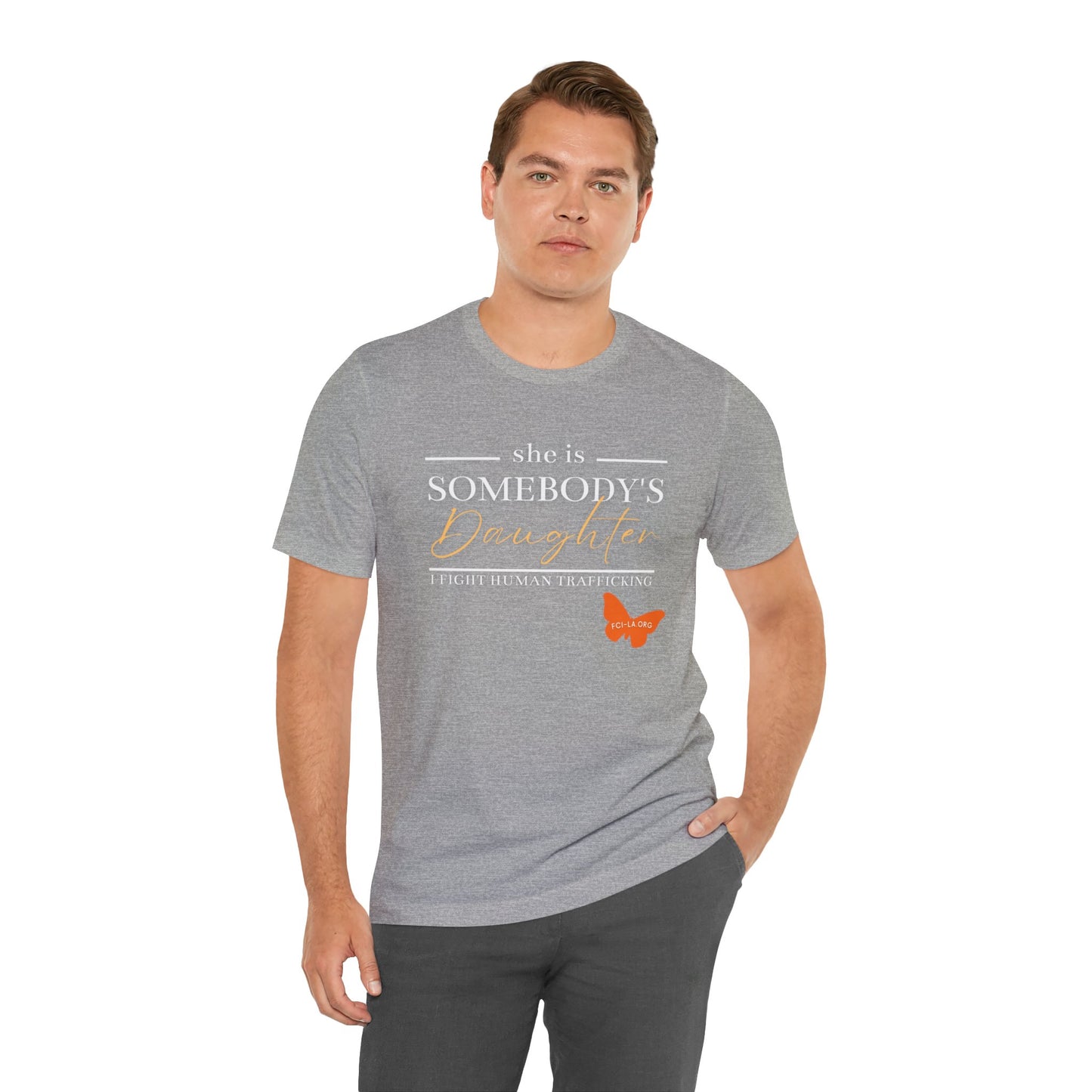 Unisex Jersey Short Sleeve Tee - Somebody's Daughter