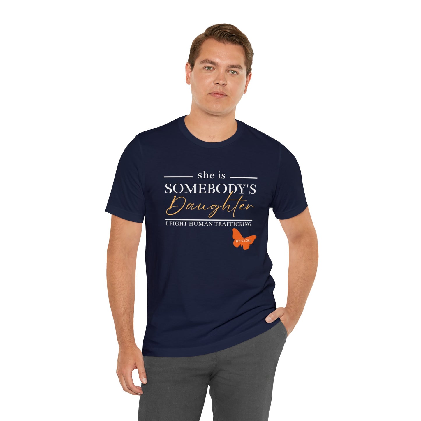 Unisex Jersey Short Sleeve Tee - Somebody's Daughter