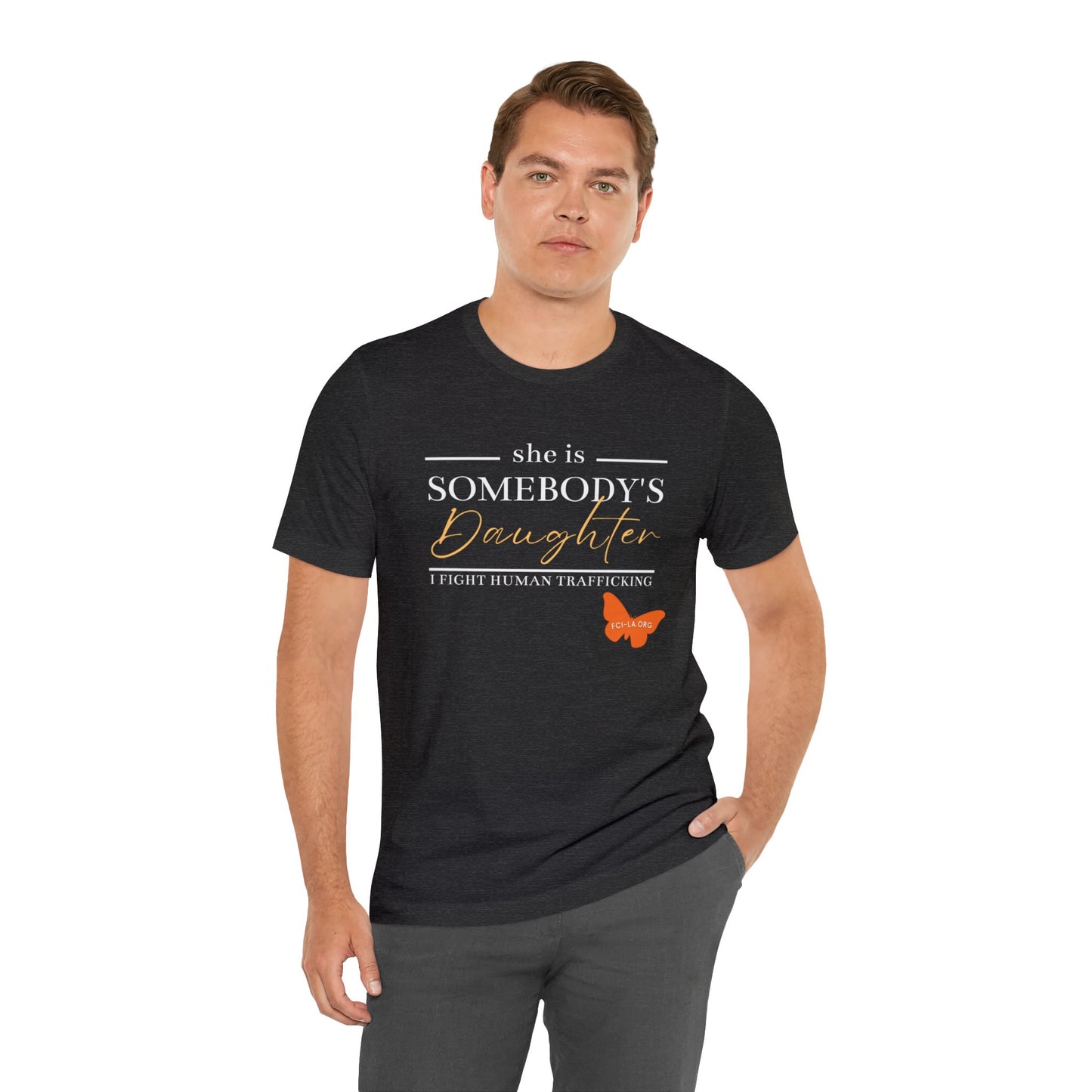 Unisex Jersey Short Sleeve Tee - Somebody's Daughter