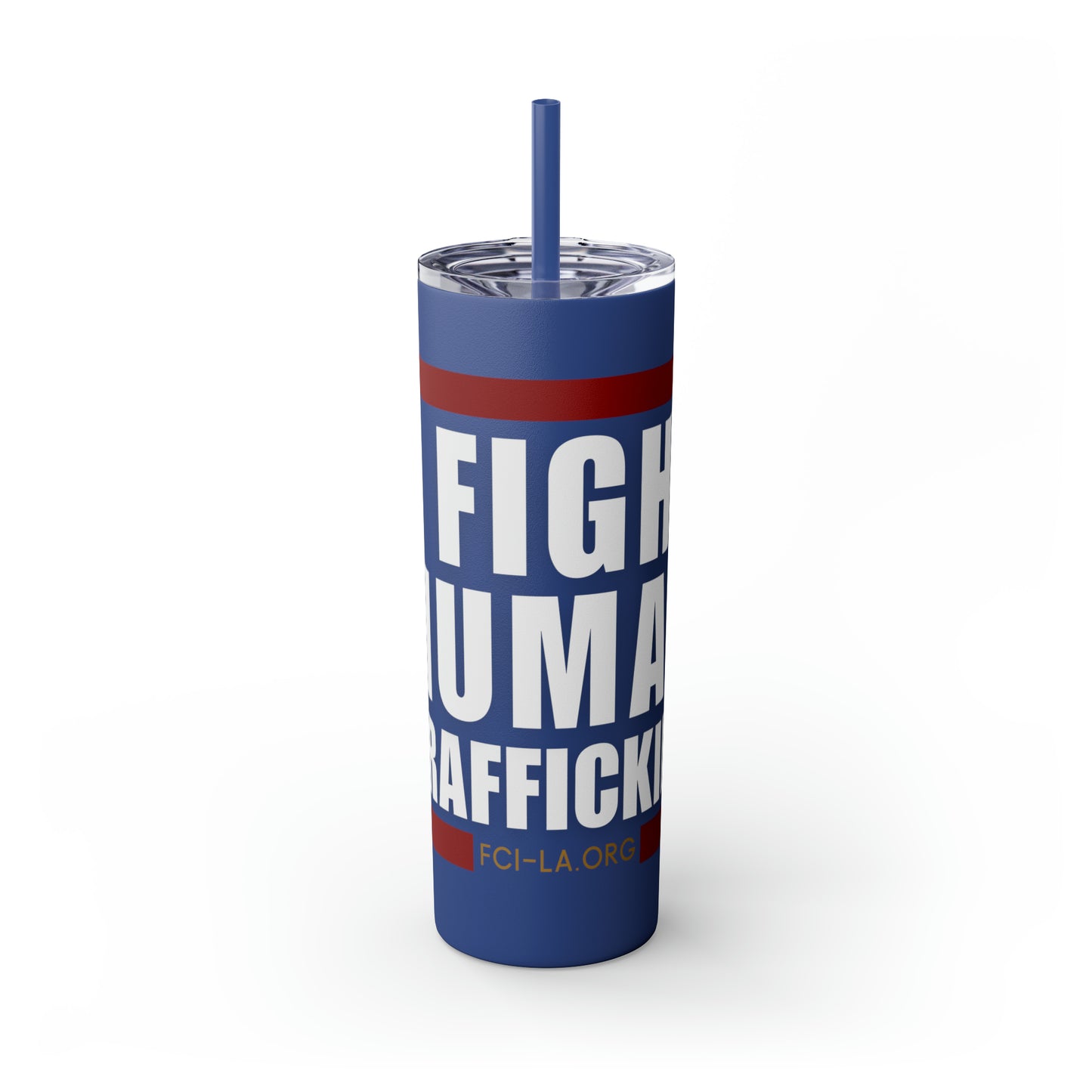 Skinny Tumbler with Straw, 20oz