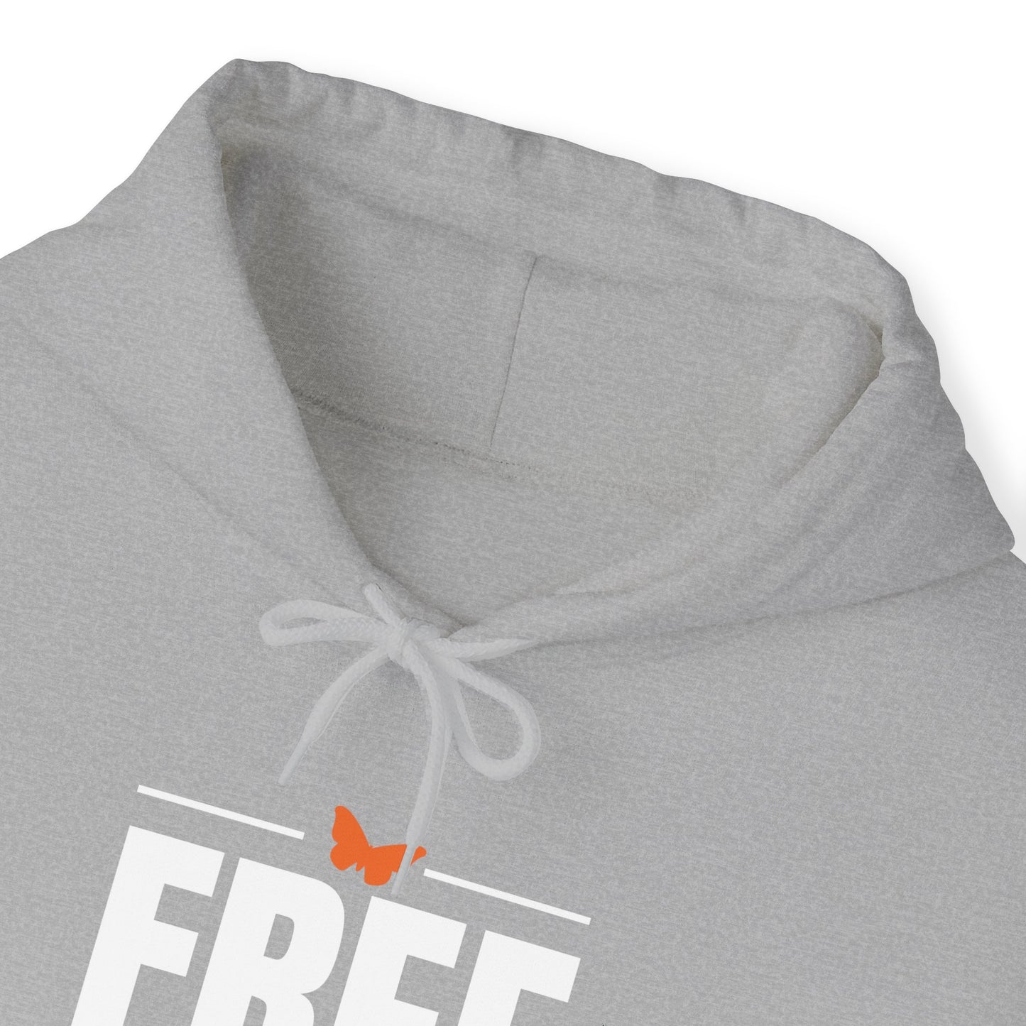 Unisex Heavy Blend™ Hooded Sweatshirt (white & blue)