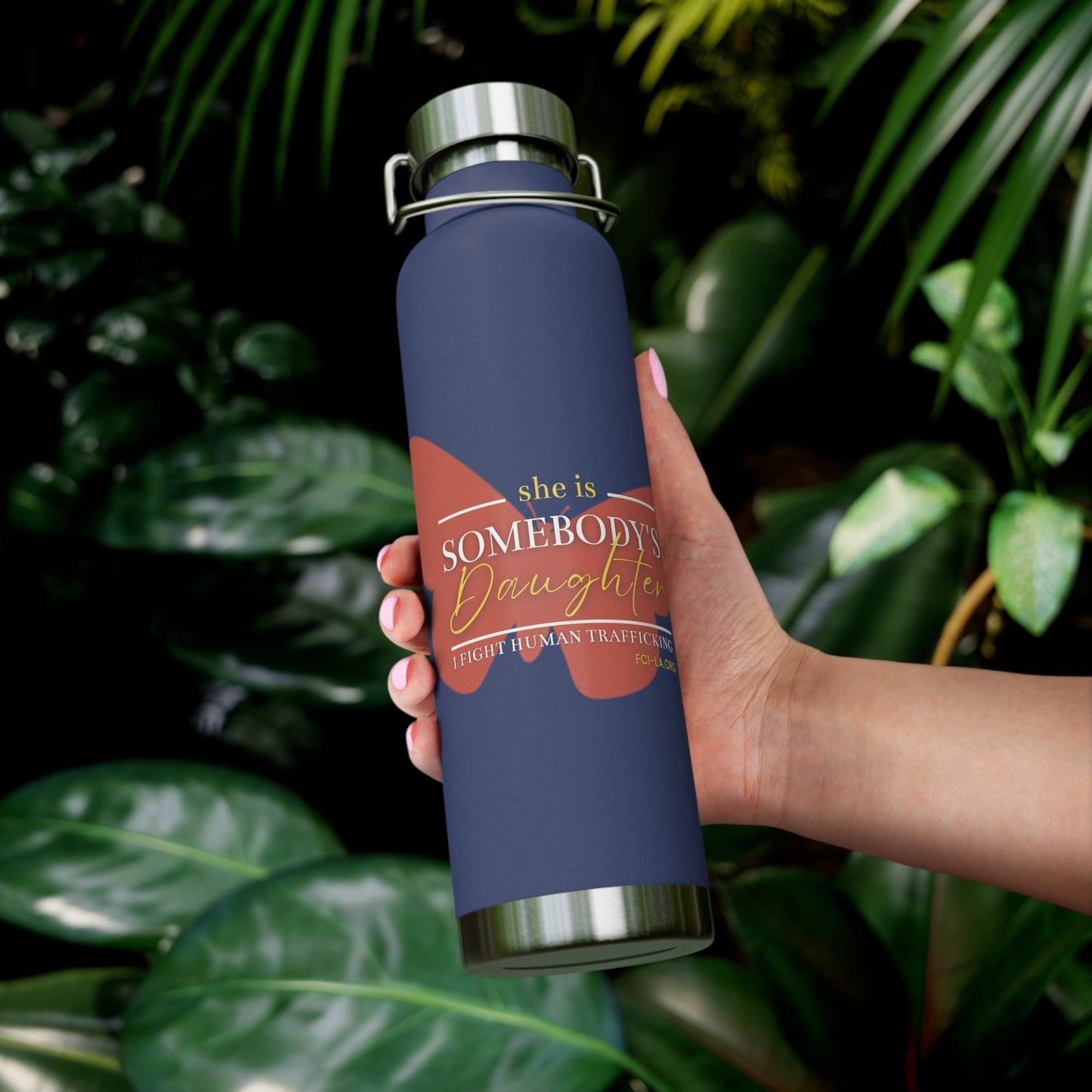 Copper Vacuum Insulated Bottle, 22oz