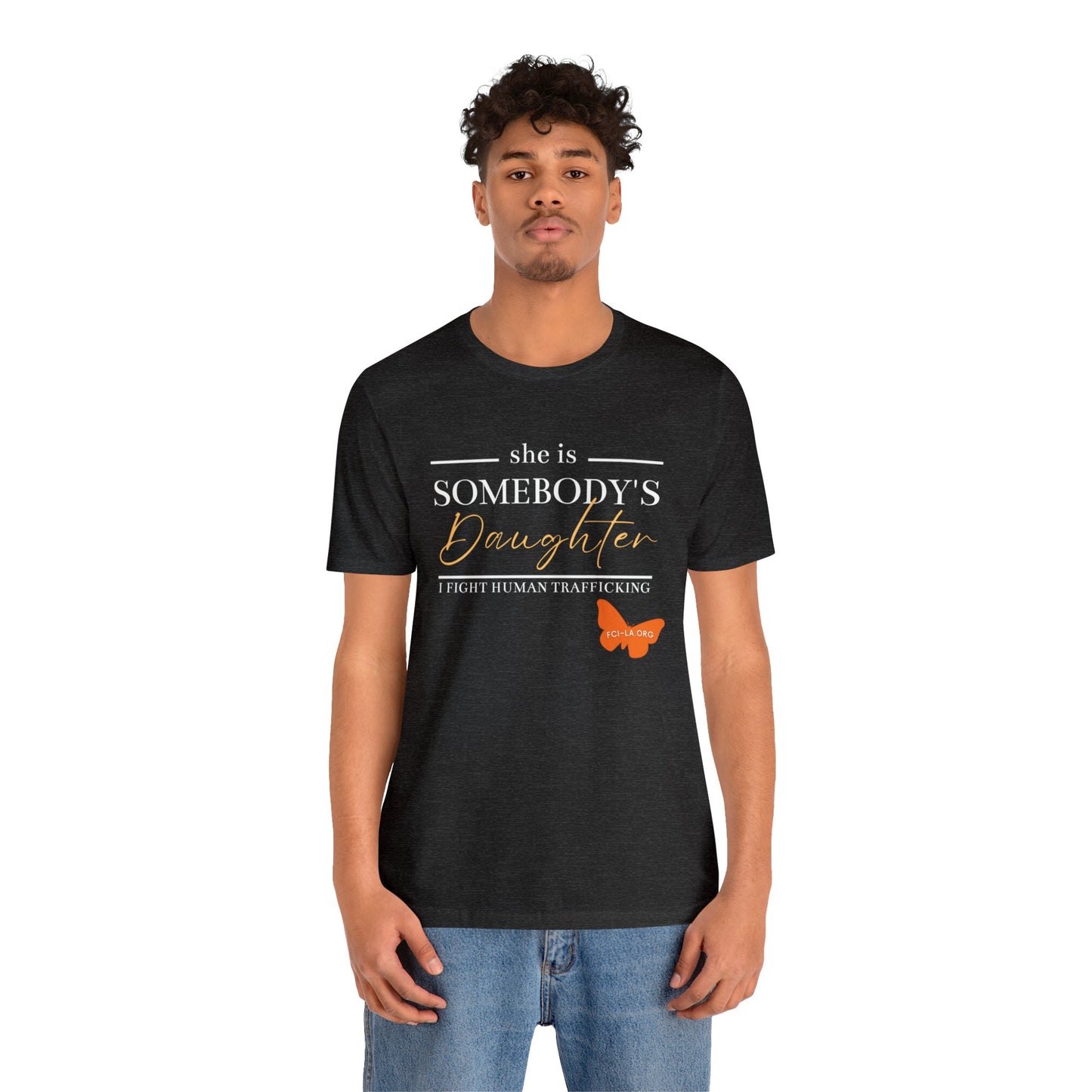 Unisex Jersey Short Sleeve Tee - Somebody's Daughter