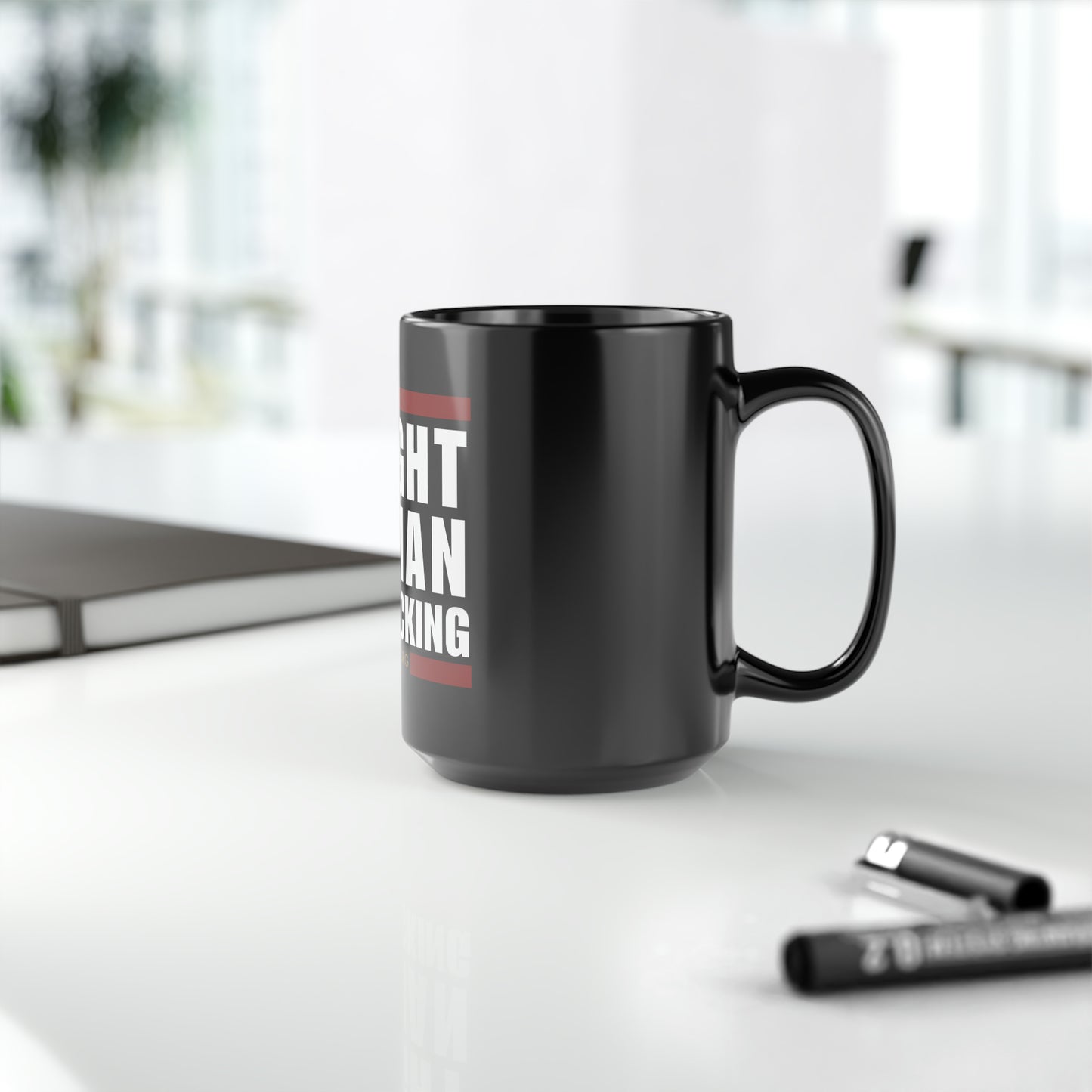 Black Mug, 15oz
