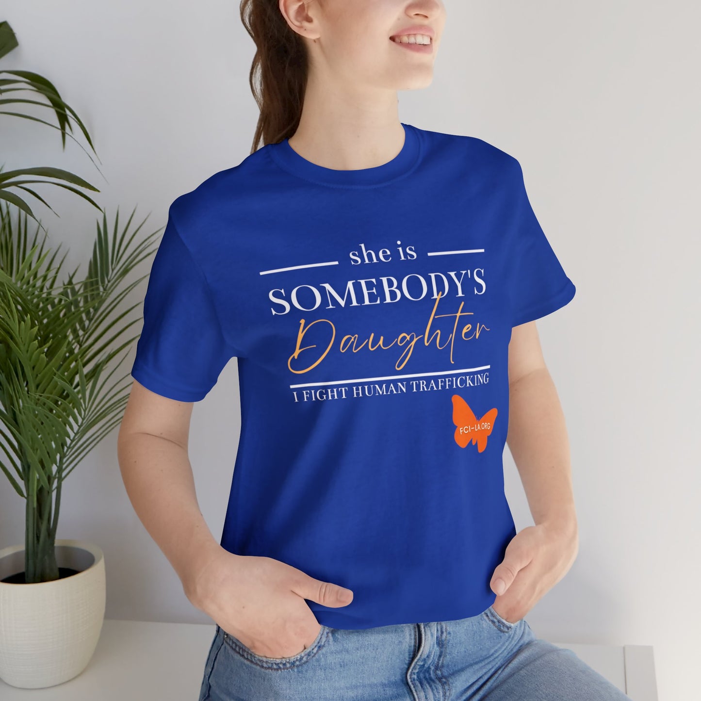 Unisex Jersey Short Sleeve Tee - Somebody's Daughter