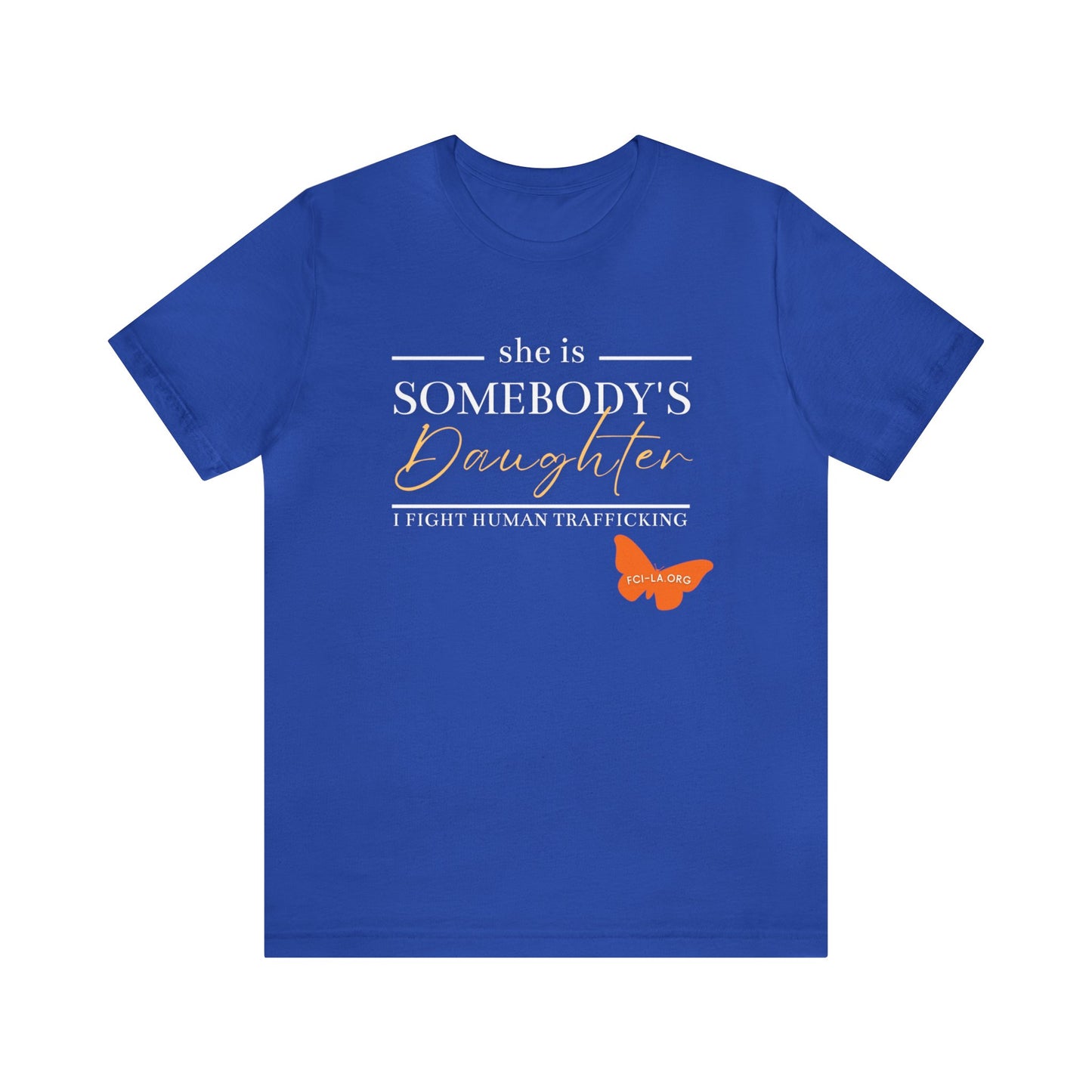Unisex Jersey Short Sleeve Tee - Somebody's Daughter