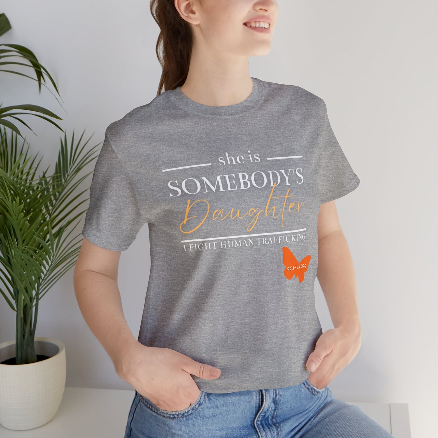 Unisex Jersey Short Sleeve Tee - Somebody's Daughter