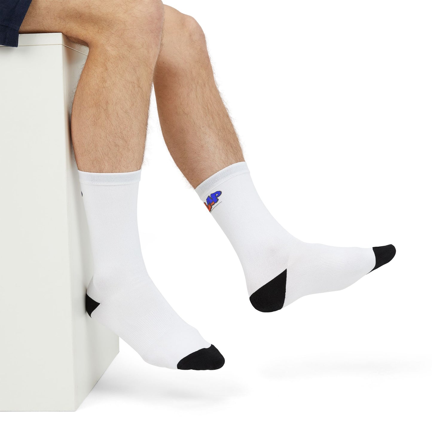 Custom Printed Crew Socks