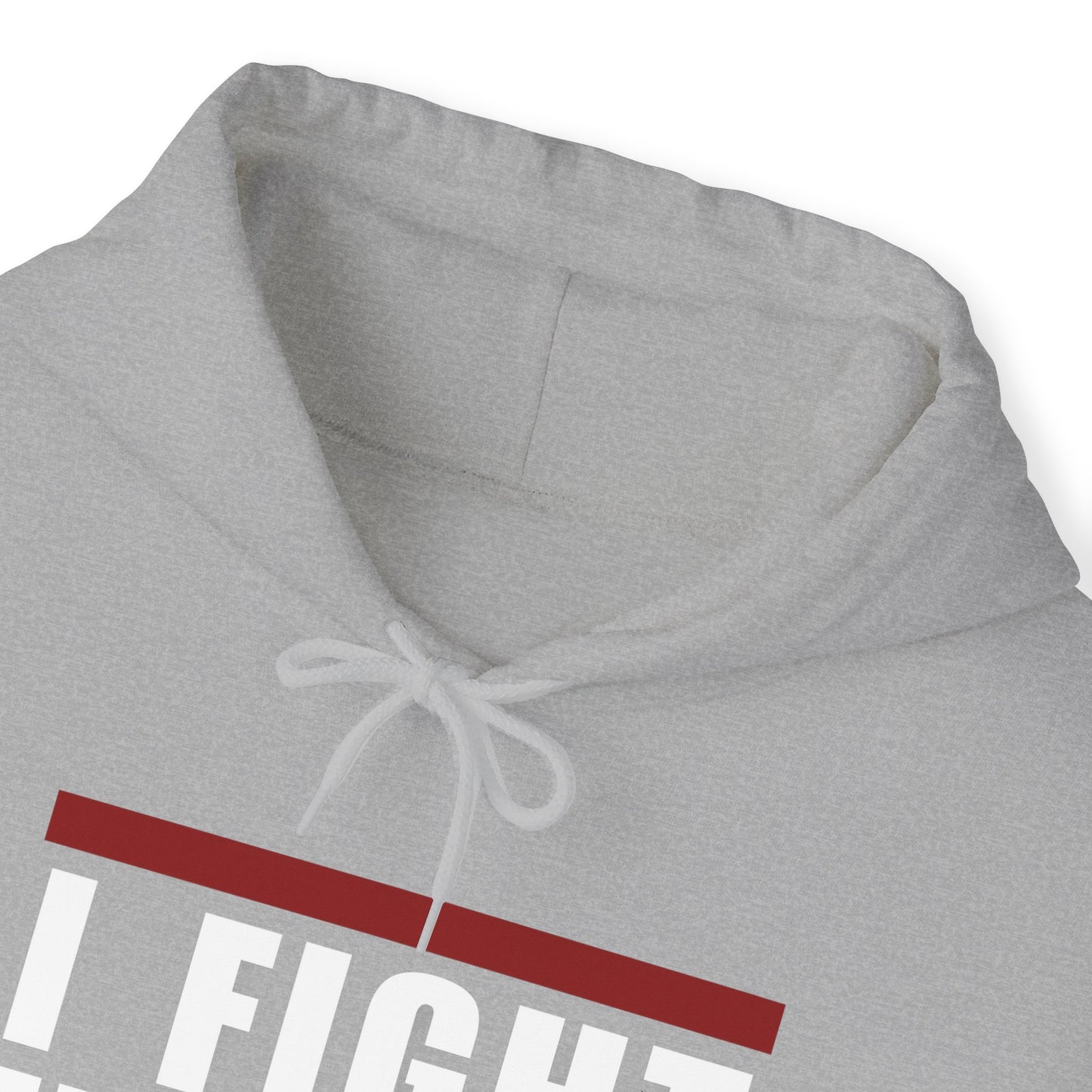 Unisex Heavy Blend™ Hooded Sweatshirt (I fight in white)
